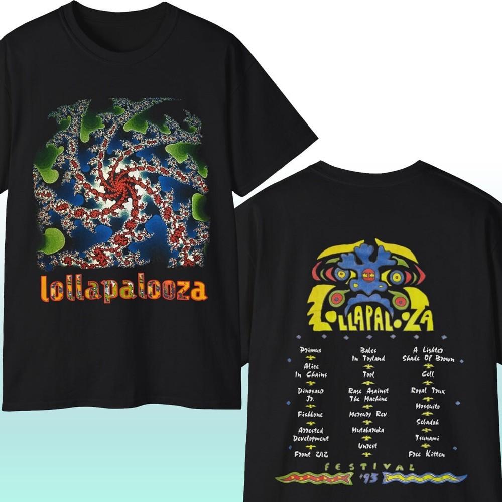 

Rare Vintage Lollapalooza 1993 Festival Shirt S-234XL D824 Unisex T-Shirt XL