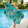 1st Football Medal Beach Towel Quick-drying Super Absorbent Suitable for Swimming Beach Pool Gym Summer Gift for Friend Family