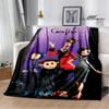 3D-Decke mit C-Coraline-Cartoon-Aufdruck, Flanell, warme Decken, weiche und bequeme Decke, Bettbezüge, Geburtstagsgeschenk, Heimtextilien