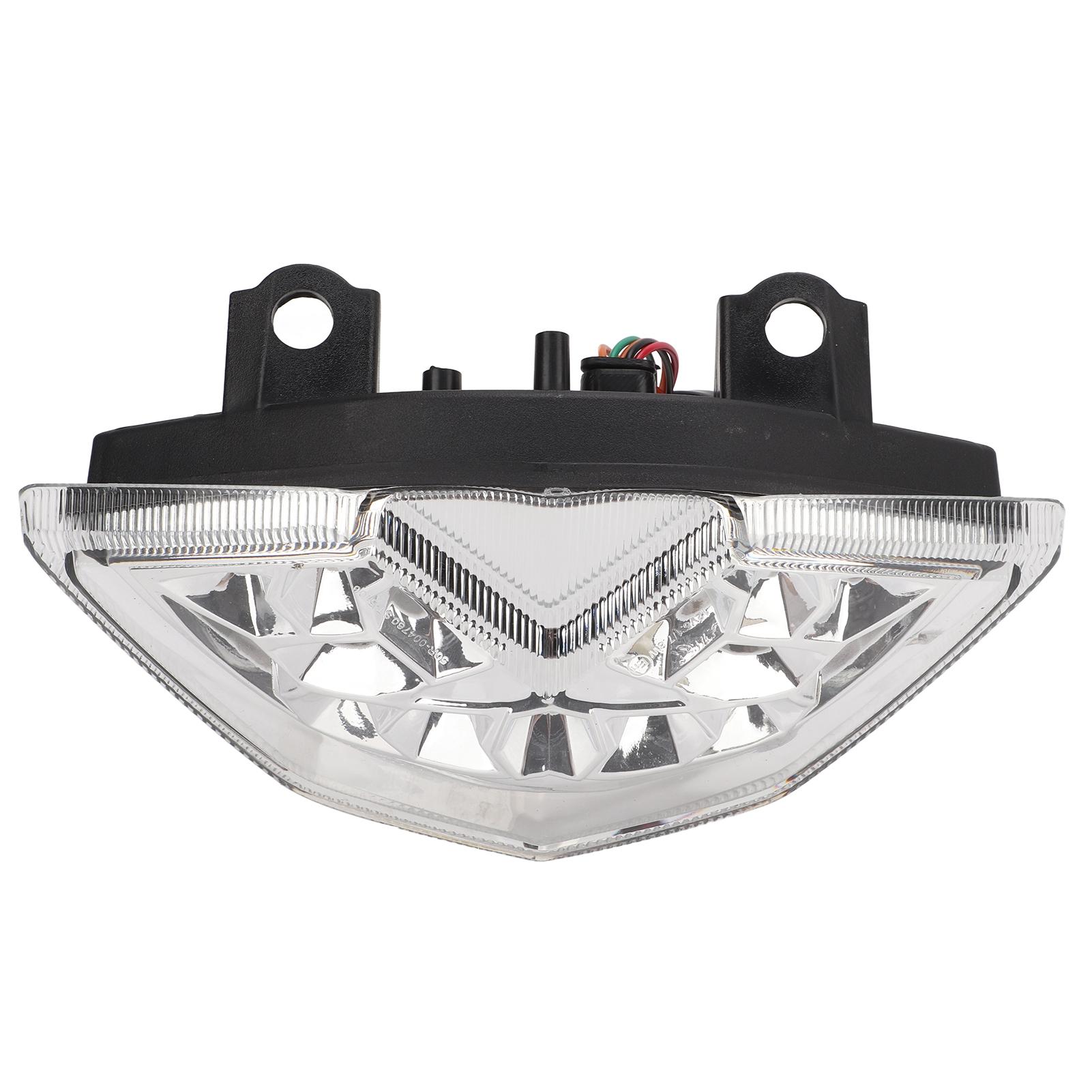 

Motorcycle LED Tail Lamp IP67 Waterproof High Brightness Turn Signal Light Replacement for Z1000 2010‑2013Transparent прозорий