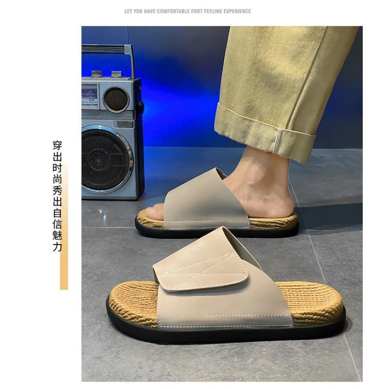 Slippers Men Summer Slip Resistant Wear-resistant Suitable Outdoor Sports Beach Leisure Sandals