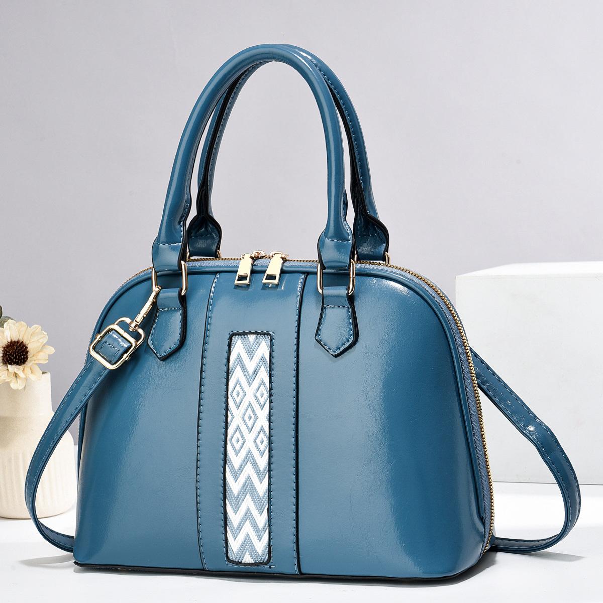 

Новая персонализированная женская сумка 2024 года, модный тренд, сумка через плечо чёрный