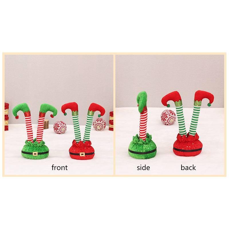 Große Elfenbeine für Baumschmuck, Weihnachtsmann-Freund-Festtagsgeschenk