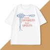 Letní Unisex Tričko S Potiskem Vzorů Letní Krátký Rukáv Street Style Ležérní Čistá Bavlna Oblečení Tričko