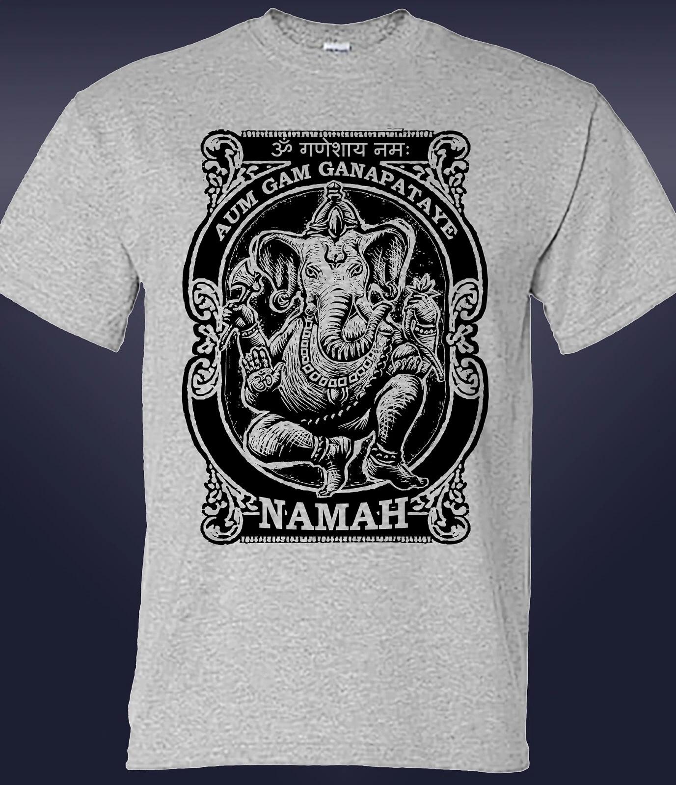 Hindu God Lord Ganesha Remover of Obstacles T-shirt XL