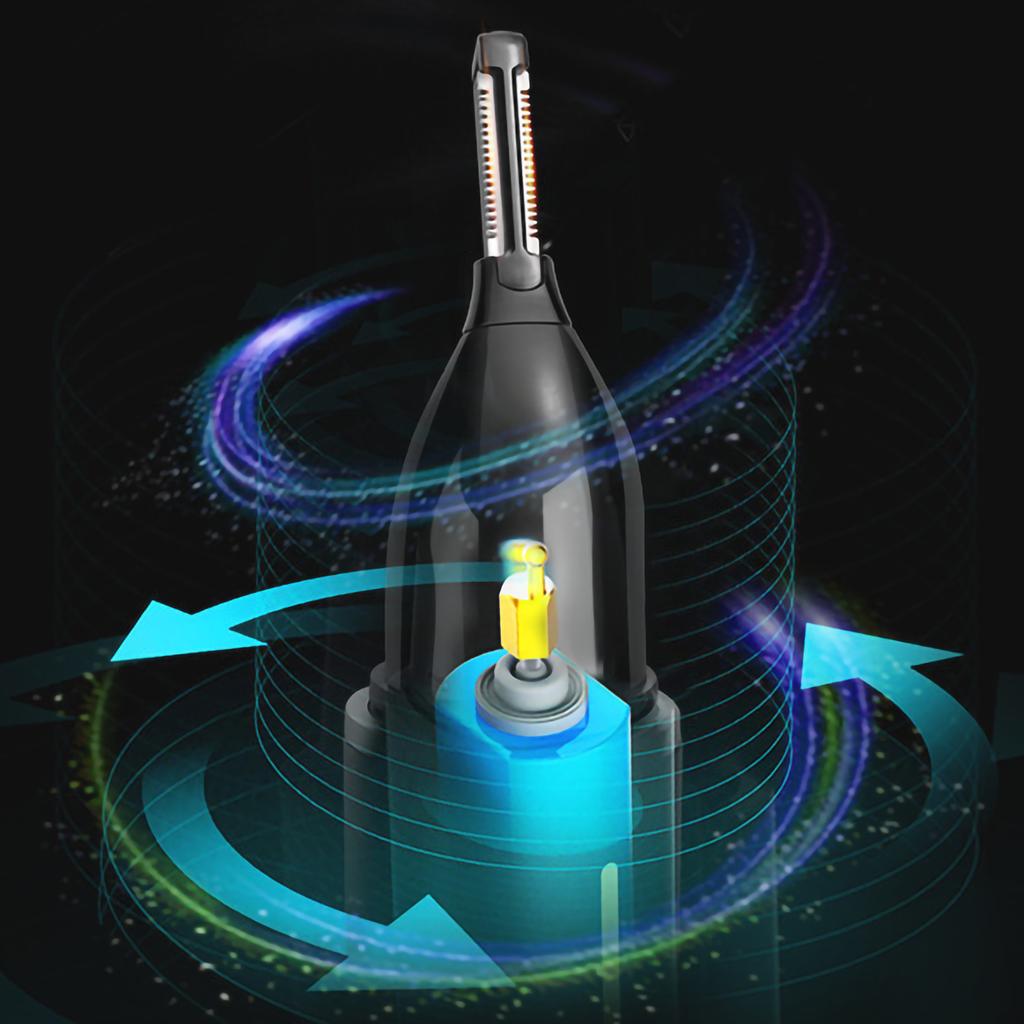 Nose Hair Trimmer Alloy Floating Blades Perfect Fitting Face Electric Beard Clipper