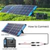 6m/20FT 3m/10FT 12AWG Solar Panel Connector to XT60 Cable for ALLPOWERS Ecoflow RIVER/DELTA Anker SOLIX C1000 Solar Generators