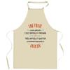 Kitchen Apron - Planetee - An Equally Awesome Pilot - Durable Cotton - Printed In France