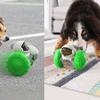 Interactive Dog Toy Robot Shapes Food Dispensing Slow Feeder Self-Moving No Power Needed Pet Enrichment Toy