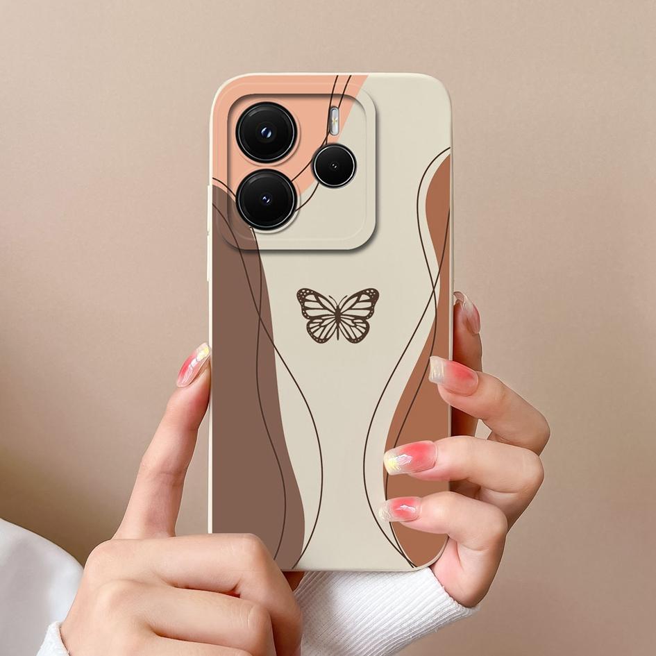 

Для Redmi Note 12R 11E 11T 14S 12S 11S 11 12 14 12Turbo Pro Plus 4G 5G новый чехол красивые подсолнухи жидкий силиконовый противоударный корпус для Redmi Capa Redmi Note 14 4G (Global)