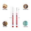 20mm 1-100 Stück Wasserdichter Tieflochmarker Stifte mit langem Kopf für Holzbearbeitung für Metall Tischler Weiße/Schwarze/Rote/Blaue/Grüne Tinte
