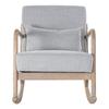 Armchair - DKD Home Decor - Thyann - Linen Grey - Hevea Wood - 1 Seater - 66 X 88 X 78 Cm