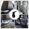 Car Seat Headrest Hooks Reusable Car Bag Hooks Headrest Purse Hooks Soft Storage Organizer For Clothes Carry Bags Umbrellas