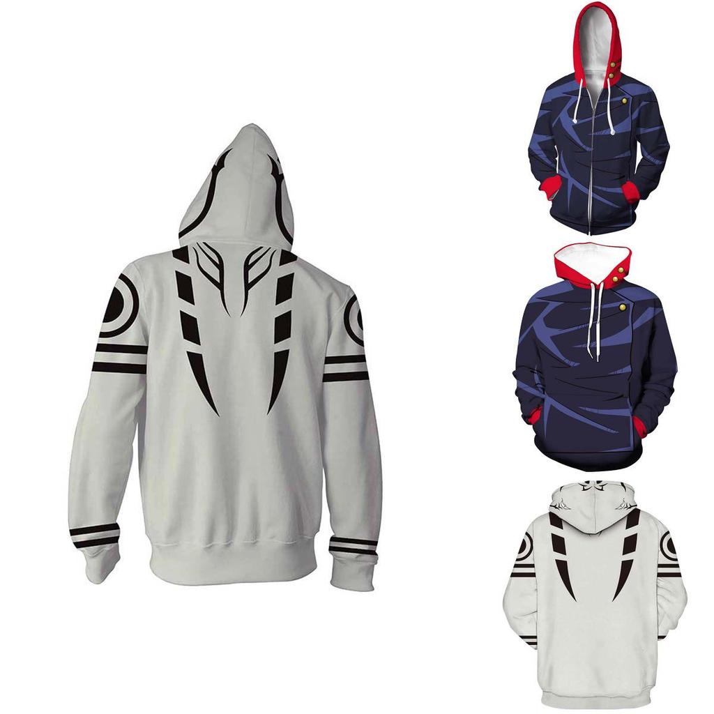Stylish Jujutsu Kaisen Hoodies For Men Featuring Vibrant 3d Printed Design