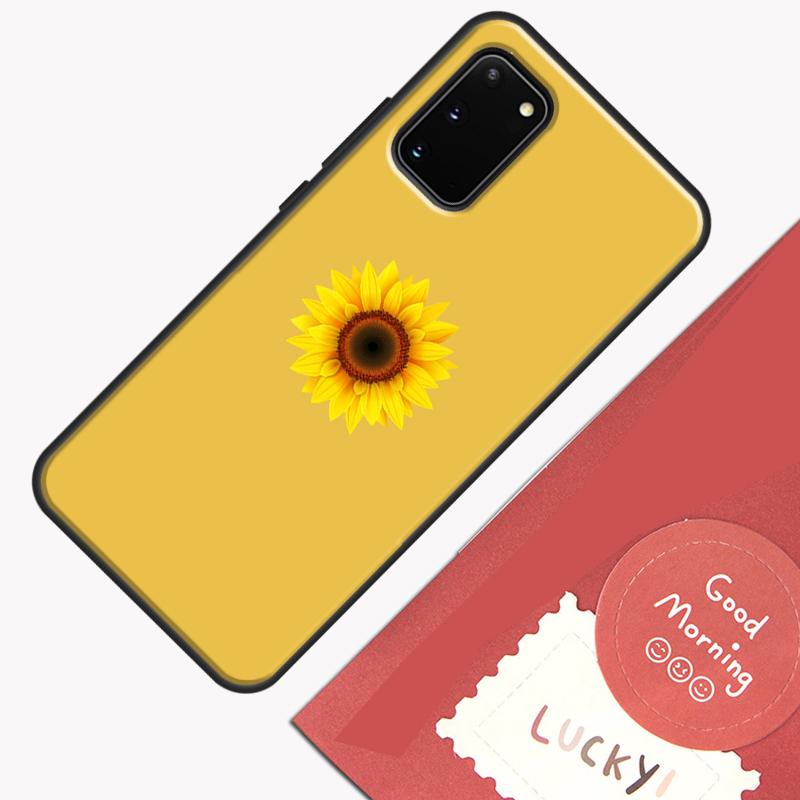 Daisy Sunflower Floral Flower Phone Case For Samsung Galaxy S23 S26 Ultra S20 S21 S22 S24 S25 Plus S10 S25 FE Cover Shell