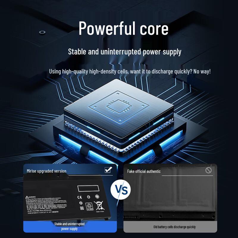 Mryc Replacement Laptop Battery for HP