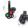 Motorrad Roller 7/8" Lenker Hupe Blinker Lichter Controller Schalter Motorrad Modifizierte Teile Lenkerschalter