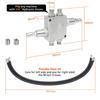 Mini Excavator Cushion Valve Kit for Mini Excavator with 1/4 Inch Hydraulic Hose and M14x1.5 Threaded Joint