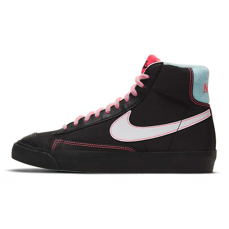 

Детские кроссовки Nike Blazer Mid 77 GS Black Atomic Pink Flash-Crimson White DD7710-001