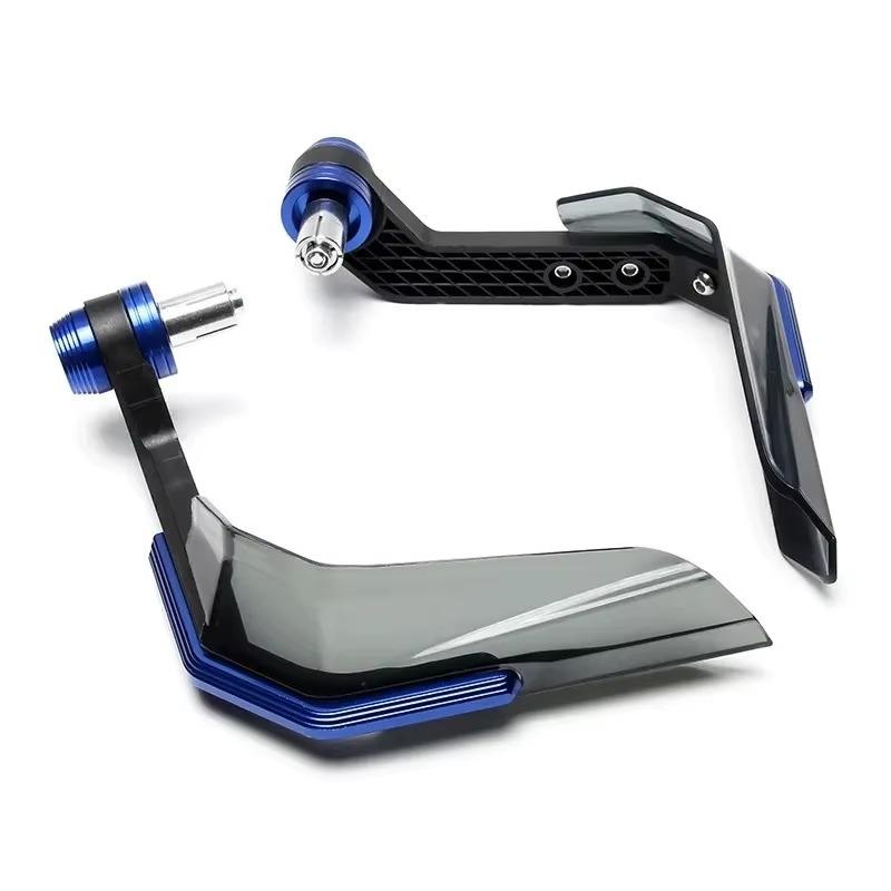 Windproof Universal 7/8" Handlebar Protectors for Motorcycle Scooter Mountain E-Bike Brake Lever Guard with Aluminum Stiffener