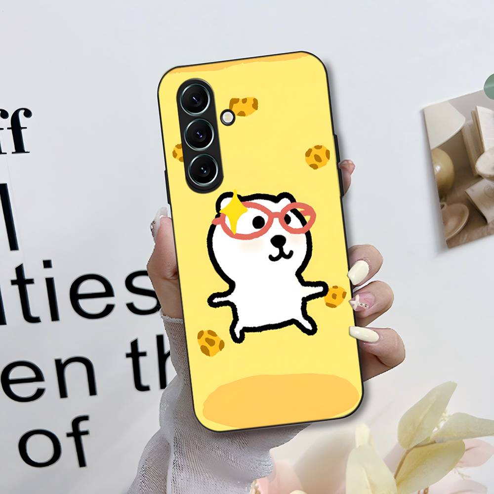 Cute J-Joke B-Bear Phone Case For Samsung S 24 Fe 25 Ultra Plus 20 Lite 21 30 22 23 24 22 Ultra 5G Fundas