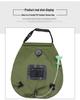 Tragbare 20L Outdoor Solar Camping Duschbeutel für Baden und Wasserspeicherung