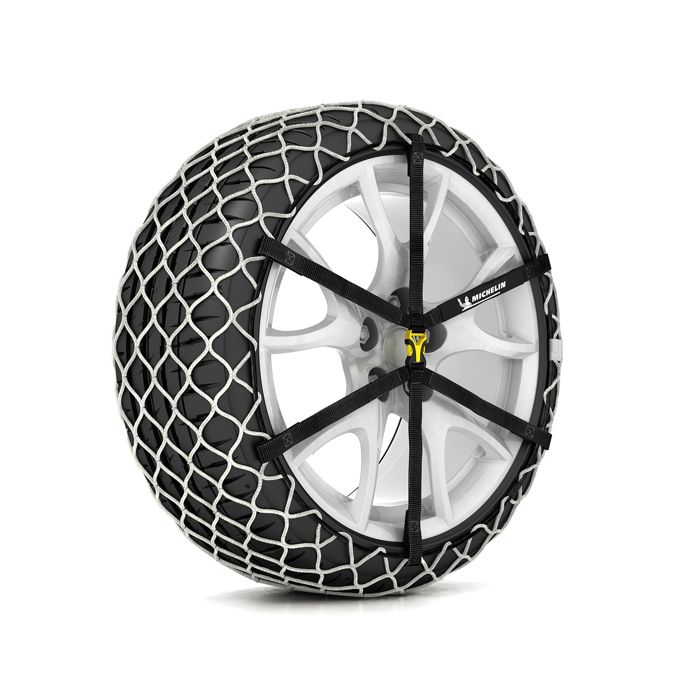 Chaînes À Neige - MICHELIN - Easy Grip Limited - Montage Facile - Résistance Maximale - 150 Anneaux Acier