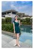 2026 Korean Style Women's One-Piece Boyshort Swimsuit - Slimming, Tummy-Concealing, Sexy and Conservative with Fairy Student Look