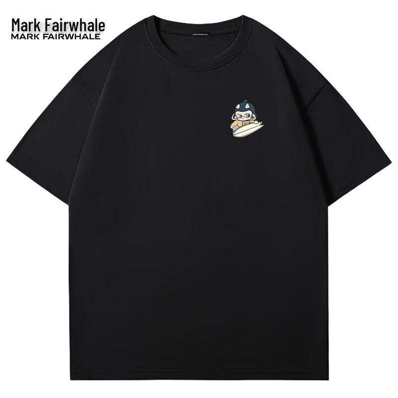 Mark Fairwhale Men's Trendy Loose Fit Short Sleeve T-Shirt