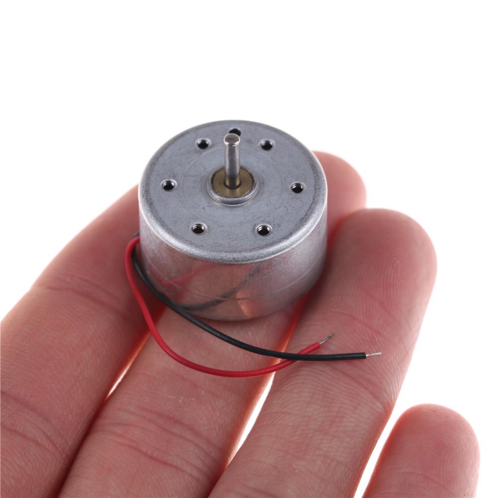 Dc 1.5V 3V 5V 6V 6600Rpm Micro Rf-300C Solar Power Motor Small Round Toy Motor