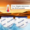 Heated Eye Mask & Microwavable Eye Compress Gentle Steam Heat for Eye Comfort Soothing Relief for Dry Eyes Massage Pillow