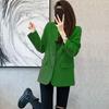 Suit Jacket Women's Spring Temperament Korean Version of The Wild Small Commuter Khaki Suit Jacket Women