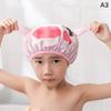 Kreslený Silný Vodotěsný Koupací Klobouk Dvouvrstvý Kryt na Vlasy do Sprchy Dětské Potřeby Koupací Čepice Koupací Čepice Klobouk Děti