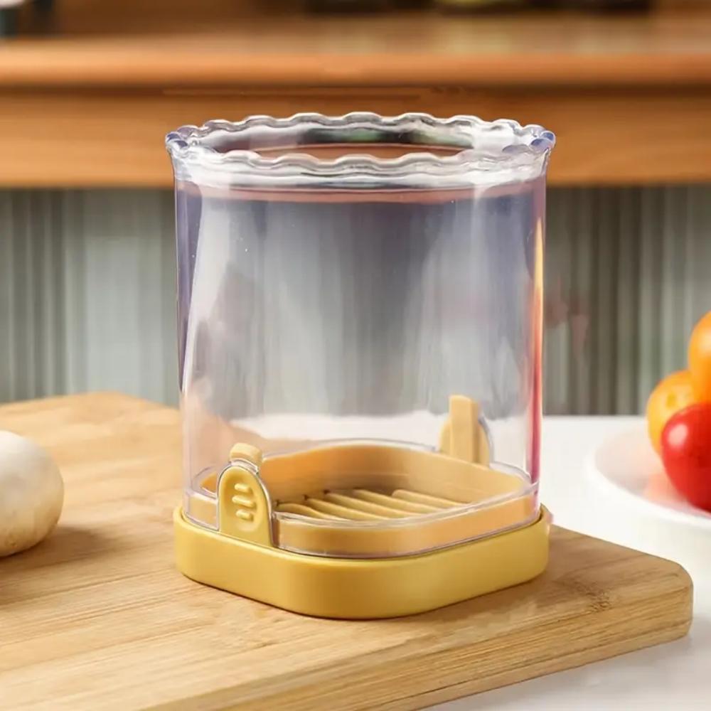 

Fruit slicer, strawberry slicer, banana slicer, egg slicer, 50% thick detachable multi-functional fruit slicer, strawberry, bana жёлтый