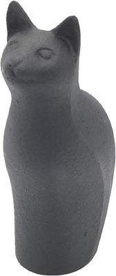 Paperweight Smash Cat Black Body Size x 6 x 30502 Nanbu Ironware (cm) 3.5 (H) 8.5