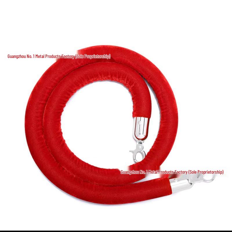 

Комплект бархатных канатов и стоек из нержавеющей стали: Комплект из 2 изоляционных барьеров-очередей со шнурком