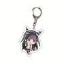 Danganronpa Monokuma, Makoto Naegi & Junko Enoshima Acrylic Keychain Charm Figure