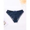 Ladies Summer New Sexy Lace Lace Bow Cross Belt Mid Waist Triangle Briefs