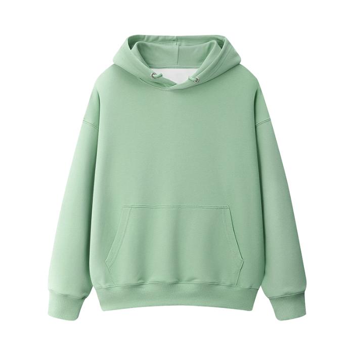 autumn Large size 330g Cotton thin Hooded Sweater Men's casual oversized Pullovers Hoodie Women Sweatshirt male solid all-match streetwear UNISEX