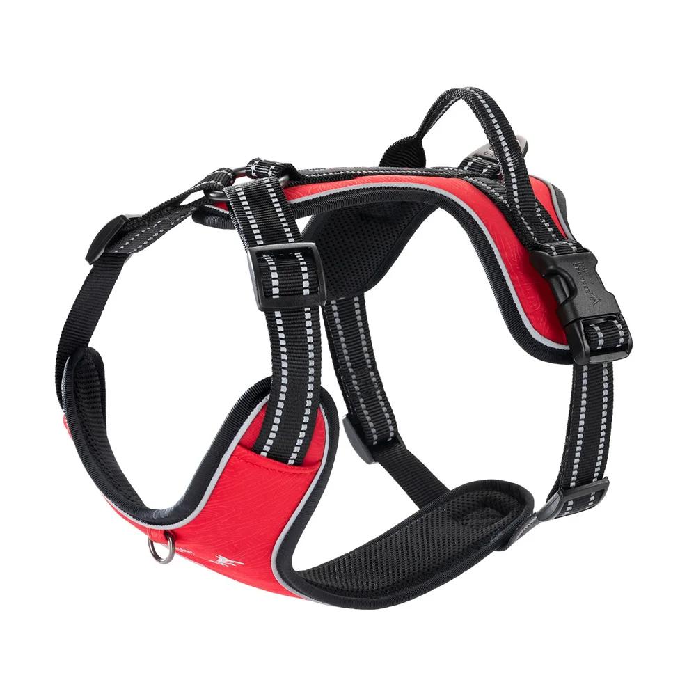 Hunde Geschirr Weste Reflektierendes Nylon Hunde Geschirr mit Griff für Kleine Mittelgroße Hunde Französische Bulldogge Spaziergang Haustierbedarf Geschirre