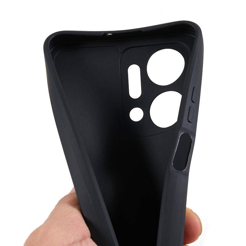 For Honor X7a 5G Straight Edge Soft TPU Anti-Fall Case Precise Cutout Shell Phone Cover