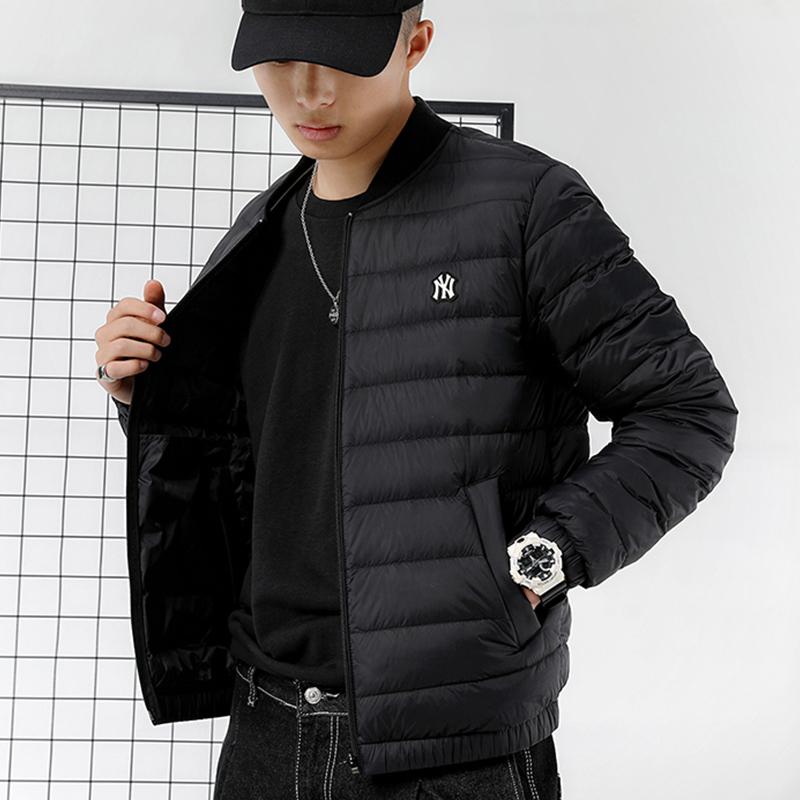 New MLB Down Jacket Winter Cropped Unisex Black 31DJL2061-50L