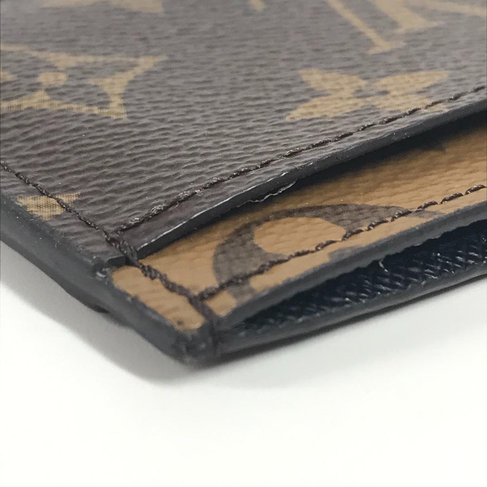 Louis Vuitton M69161 Monogram reverse Porte Cult-Simple Card Holder Card Case