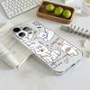 Transparent Silicone Soft Cover For IPhone 13 12 11 Pro 17 Pro Max IPhone 16 15 14 13 12 Pro Max 16 Plus IPhone 15 14 Plus