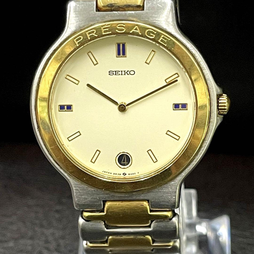 

[USED] SEIKO PRESAGE 9539-6000 Two-tone Watch