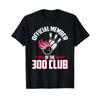 Bowling 300 T Shirt Club Member Funny Bowler Vintage Comfortable Unisex Slightly Fashion Versatile Designer Clothes