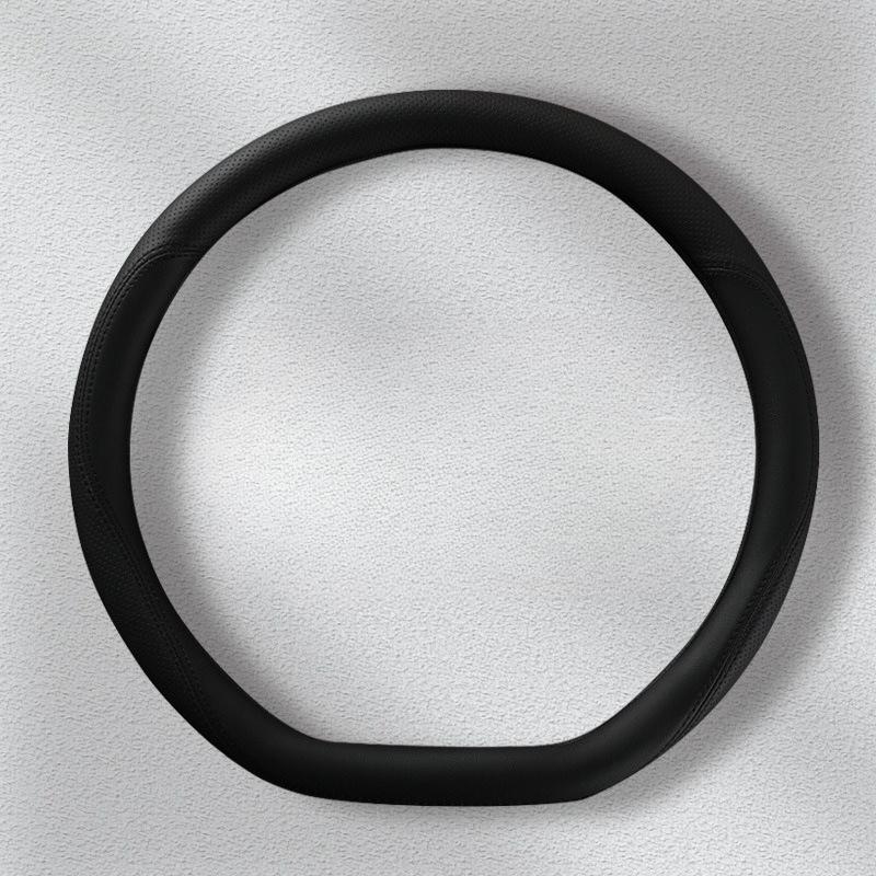 For Cars Universal Leather Steering Wheel Cover Four Seasons Luxurious Popular Style Interior Modification Steering Wheel Cover