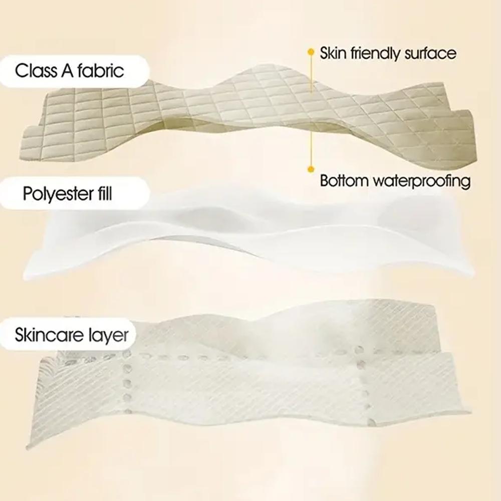 1 szt. Gruba poszewka na materac z tkaniny 3D Air, 100% wodoodporny ochraniacz na materac, Miękka i oddychająca prześcieradło z gumką (Brak poszewki na poduszkę)