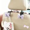 Universal Cute Flower Car Seat Back Hook - No Installation, Strong Load Bearing, Multifunctional Storage