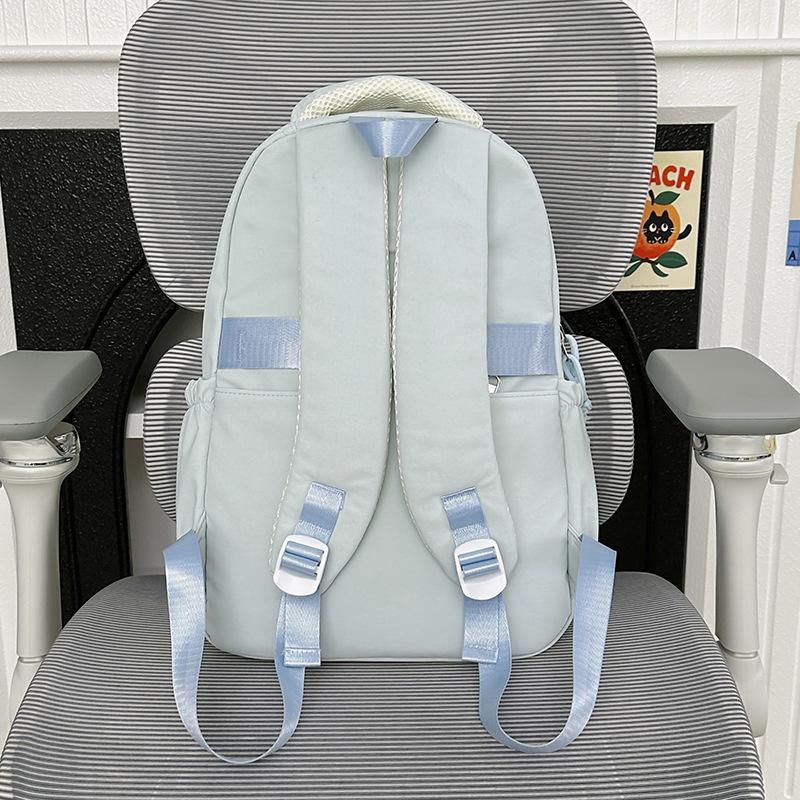 Schoolbag cute cookies backpack women's 1011 new ugly cute student schoolbag kindergarten light travel small backpack
